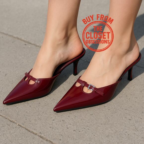 ZARA Pointed Toe Slip-Ons NWT - Picture 1 of 16